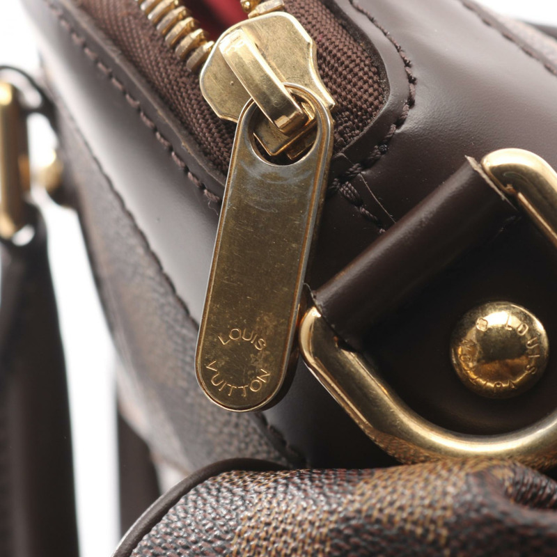 路易威登 Trevi GM Damier Ebene 手提包 N51998 PVC塗層帆布皮革棕色二手女士-8