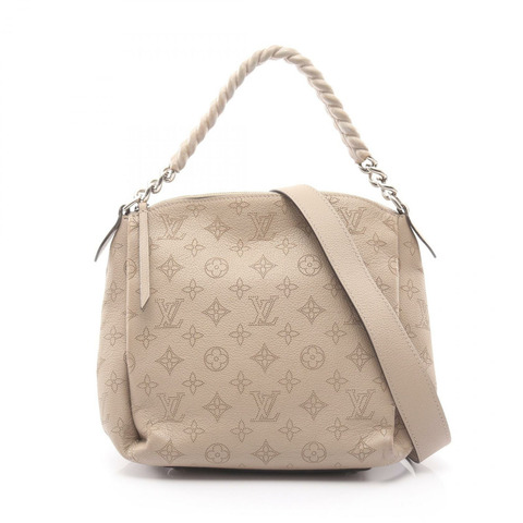 路易威登 Babylon ChainBB Mahina Galet 手提包 M51224 皮革 米色 米色 二手 女式