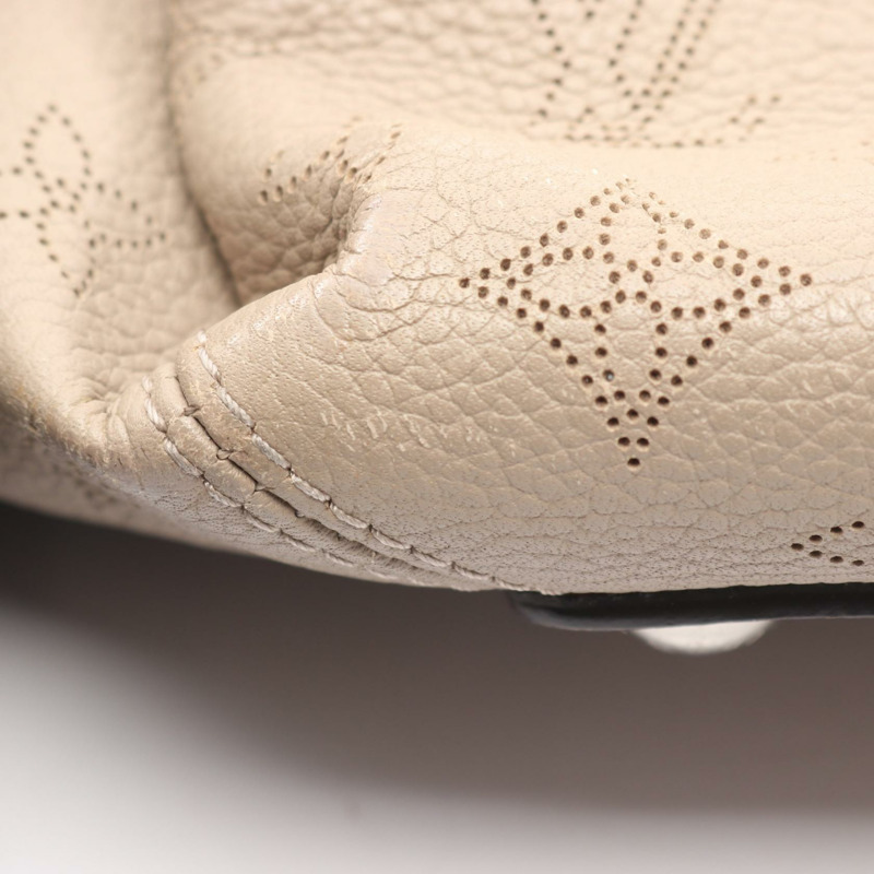 路易威登 Babylon ChainBB Mahina Galet 手提包 M51224 皮革 米色 米色 二手 女式-8