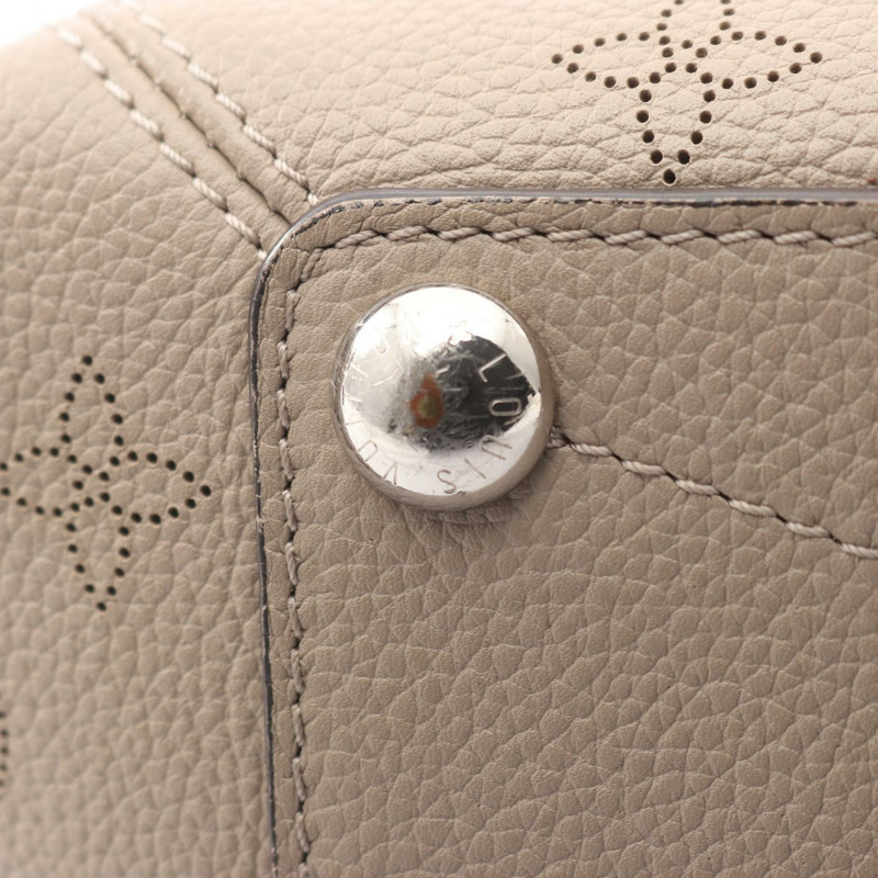 路易威登 Babylon ChainBB Mahina Galet 手提包 M51224 皮革 米色 米色 二手 女式-9