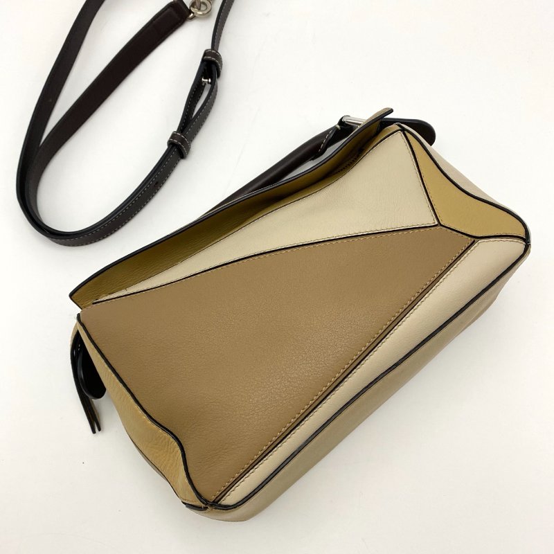 LOEWE Puzzle 拼圖小號手提斜背包25*15*10 98新配件塵袋-2