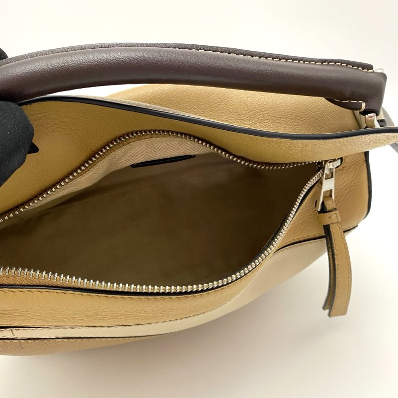 LOEWE Puzzle 拼圖小號手提斜背包25*15*10 98新配件塵袋-5