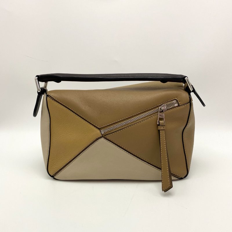 LOEWE Puzzle 拼圖小號手提斜背包25*15*10 98新配件塵袋-6