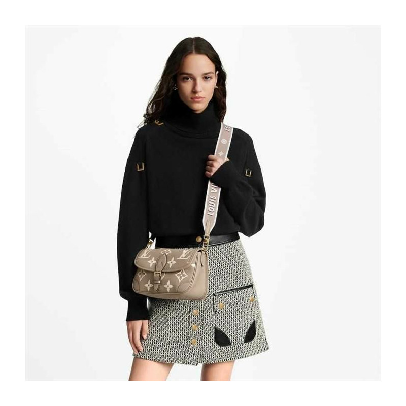 LOUIS VUITTON Diane 雙色 En Prent 霜 M46583-16