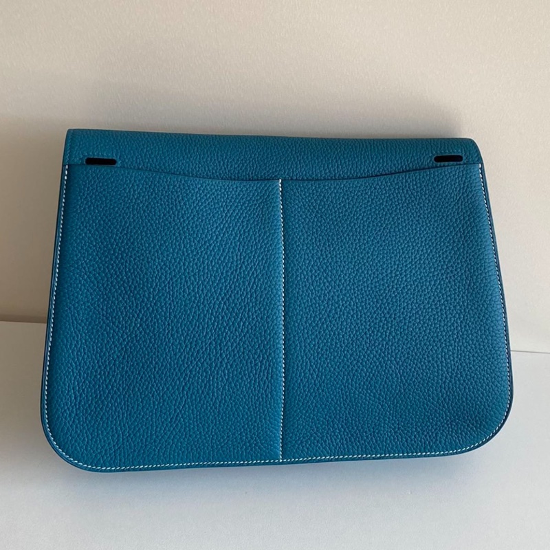 🌈Hermes💚Halzan 31💚W0海峽綠金扣🌈全新未使用🌈TC皮🌟愛馬仕🌟-8