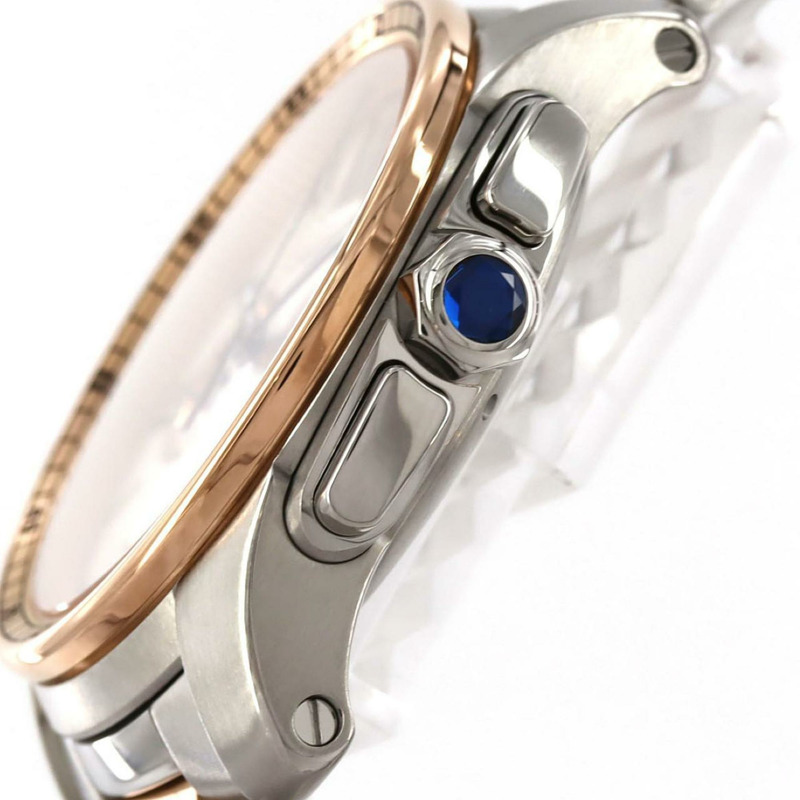 卡地亞 Calibre de Chronograph PG 雙色腕錶 W7100042 SSxPG 自動上鍊-3