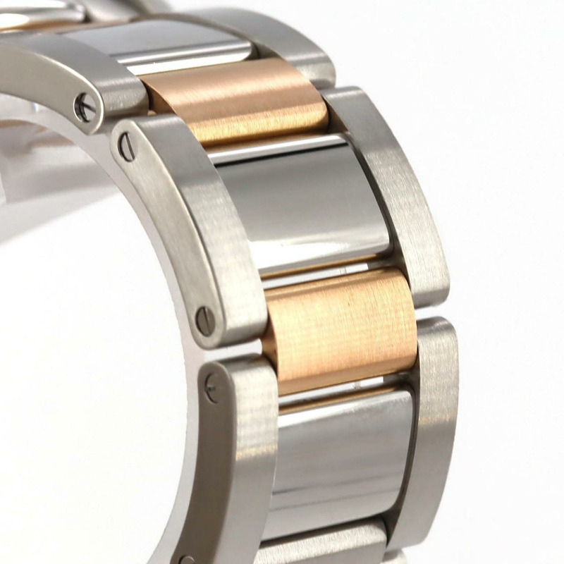 卡地亞 Calibre de Chronograph PG 雙色腕錶 W7100042 SSxPG 自動上鍊-4