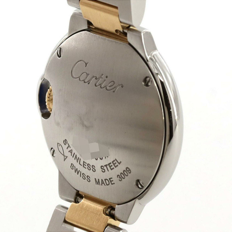 卡地亞 Ballon Bleu SM 雙色腕錶 W69007Z3 W2BB0010 SSxYG 石英機芯-5