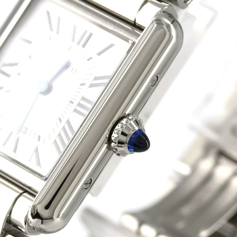 卡地亞 Tank Must SM WSTA0051 不鏽鋼石英錶-3