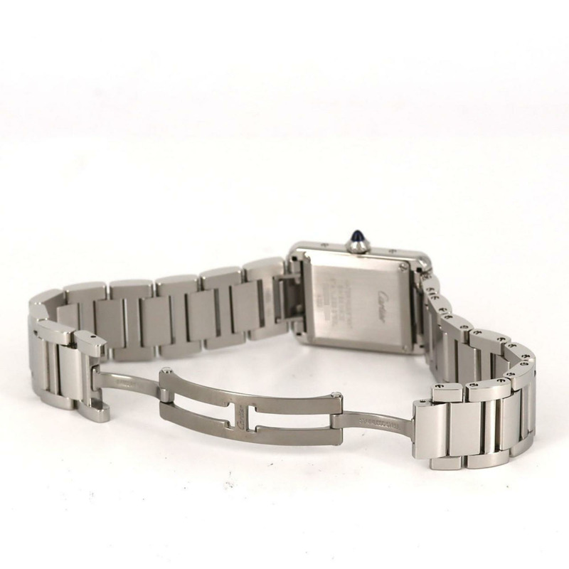 卡地亞 Tank Must SM WSTA0051 不鏽鋼石英錶-6