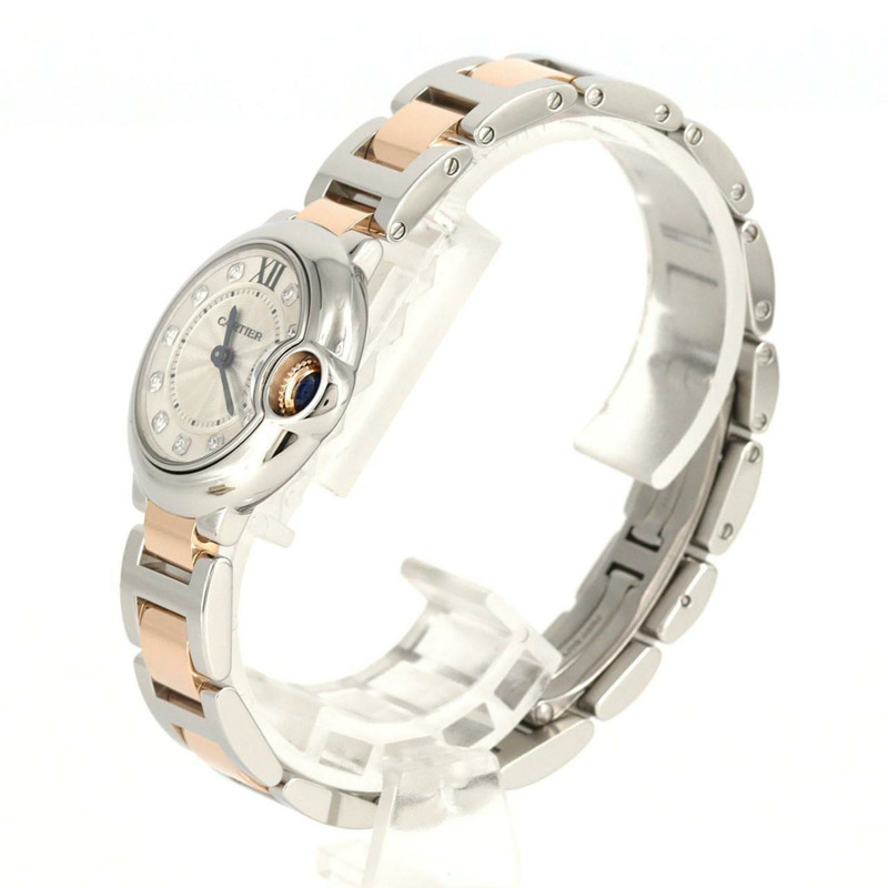 卡地亞 Ballon Bleu SM PG 組合 11P WE902030 SSxPG 石英錶-1