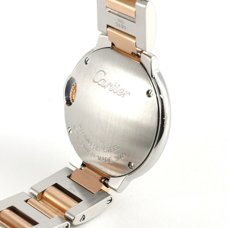 卡地亞 Ballon Bleu SM PG 組合 11P WE902030 SSxPG 石英錶-5