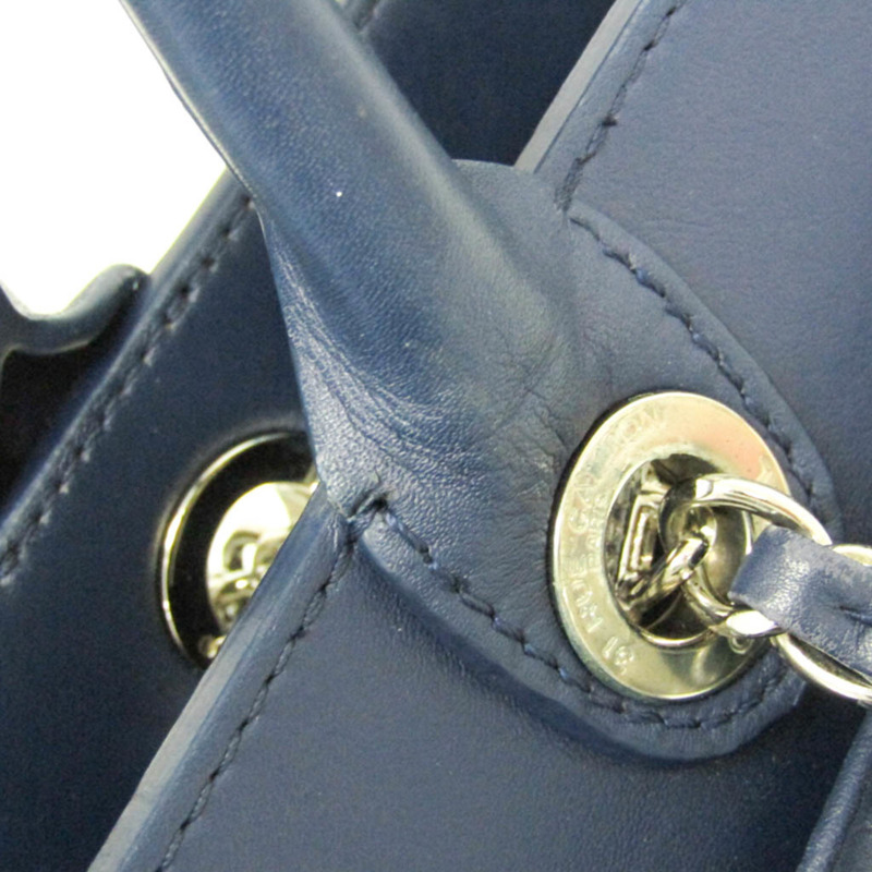 香奈兒 Matelasse Portobello 手提包 女士真皮單肩包，海軍藍-13