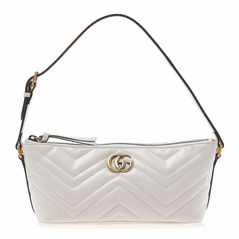 GUCCI GG Marmont 馬特拉塞凸紋單肩包 739166 AABZB 9022