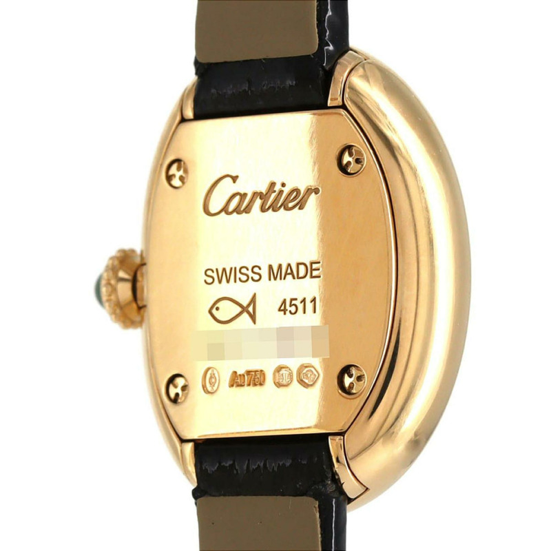 卡地亞 Baignoire Mini YG WGBA0040 石英錶-3