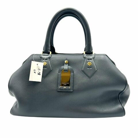 【美收精品】Louis Vuitton 深灰色手提包 C-78【隔月月中將轉賣至日本 上架期限30天】