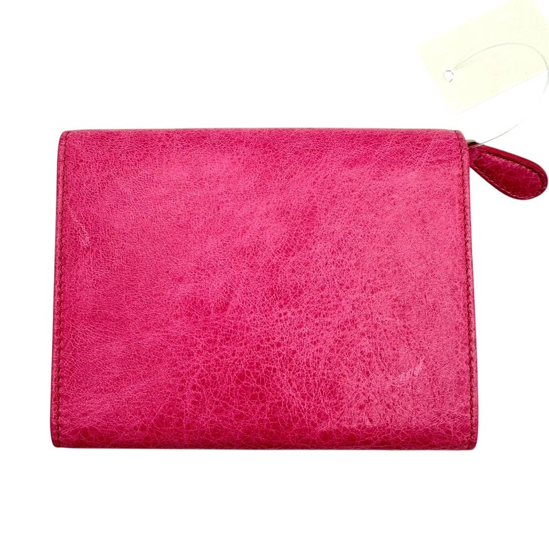 【美收精品】BALENCIAGA 粉色city錢包 C-80【隔月月中將轉賣至日本 上架期限30天】-1