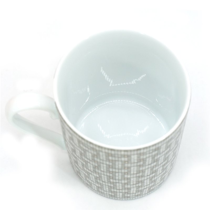 Hermes Mosaique au 24 幾何圖形陶瓷馬克杯(多色)-2