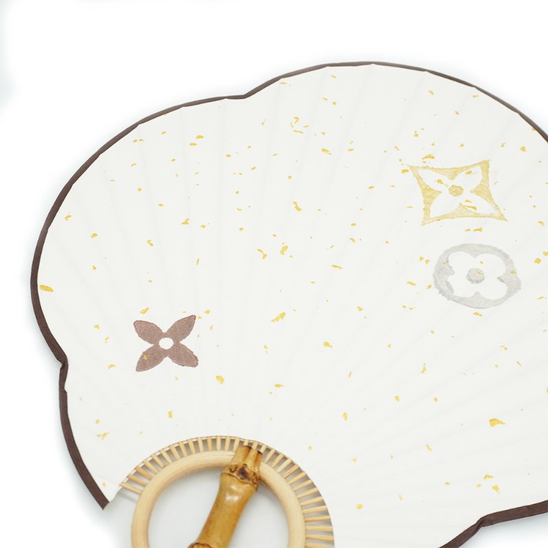 Louis Vuitton 原花竹節芭蕉扇(白)-1