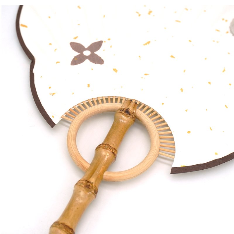 Louis Vuitton 原花竹節芭蕉扇(白)-2