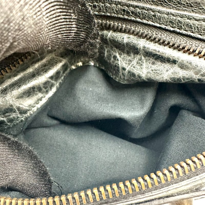 【美收精品】BALENCIAGA 黑色手提機車包 C-81【隔月月中將轉賣至日本 上架期限30天】-6