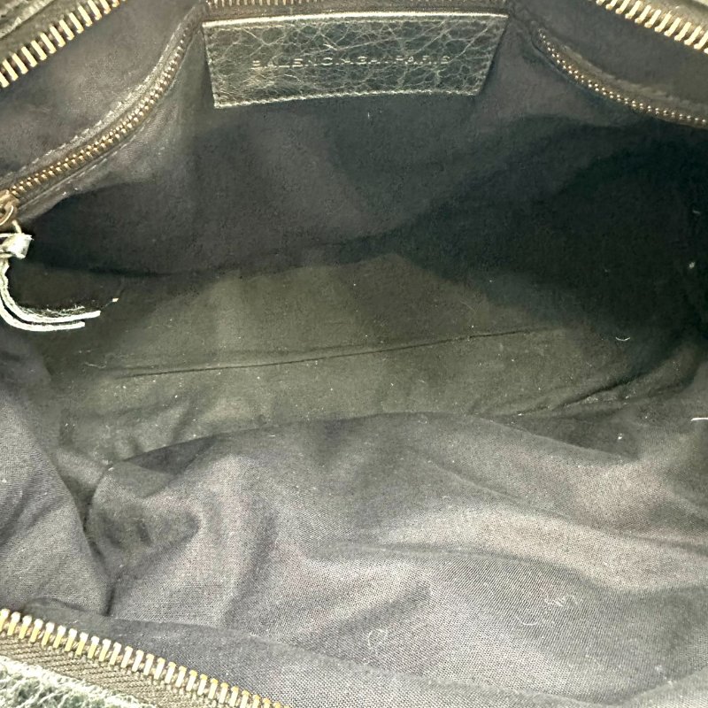 【美收精品】BALENCIAGA 黑色手提機車包 C-81【隔月月中將轉賣至日本 上架期限30天】-7