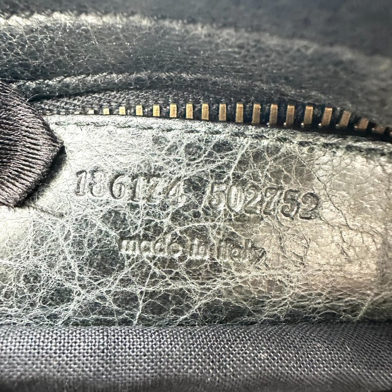 【美收精品】BALENCIAGA 黑色手提機車包 C-81【隔月月中將轉賣至日本 上架期限30天】-9