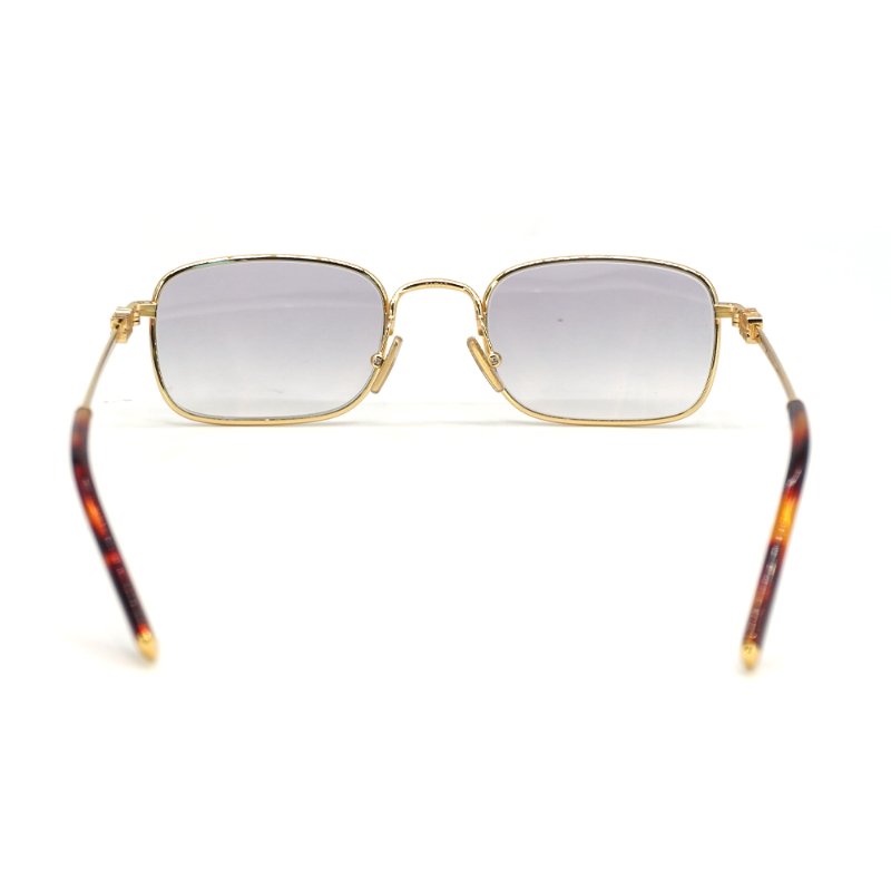 Miu Miu SMU A53 香檳金方框太陽眼鏡(棕)-2