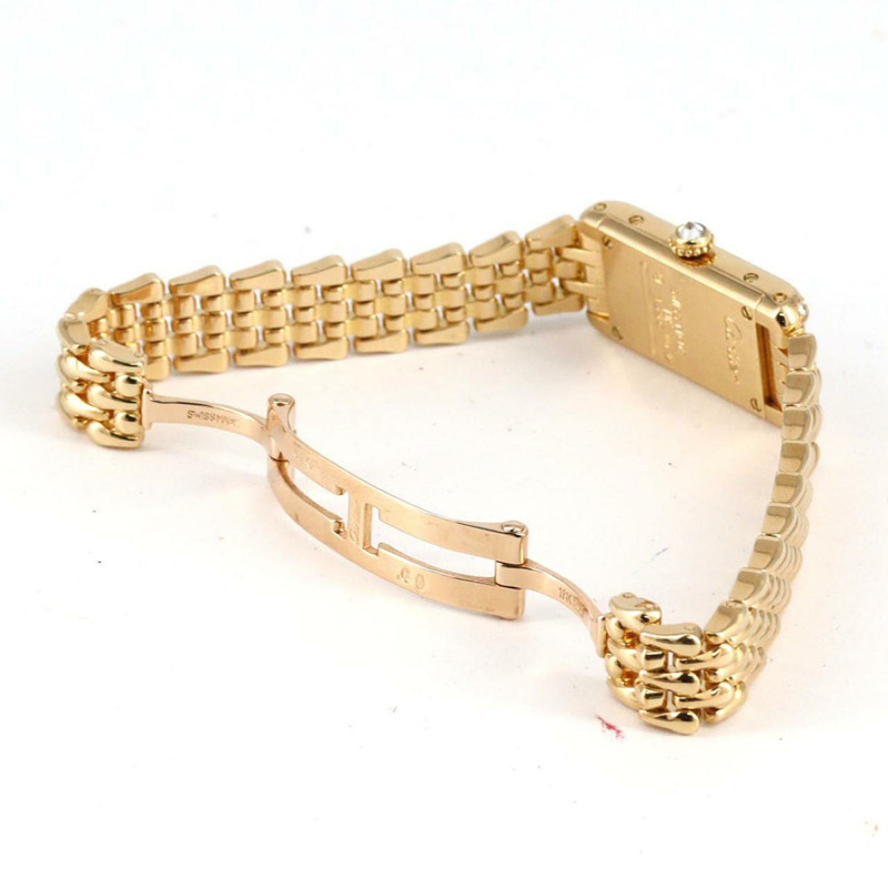 卡地亞 Tank Alonge YG D WB3005K3 石英錶-6