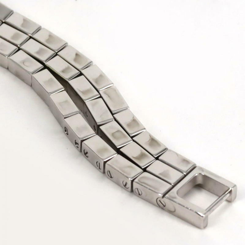 卡地亞 Tank Alongeranière SM WG WJ2001W3 石英腕錶-4