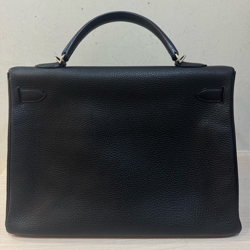 🐎Hermès Kelly 40 黑銀|Togo-7