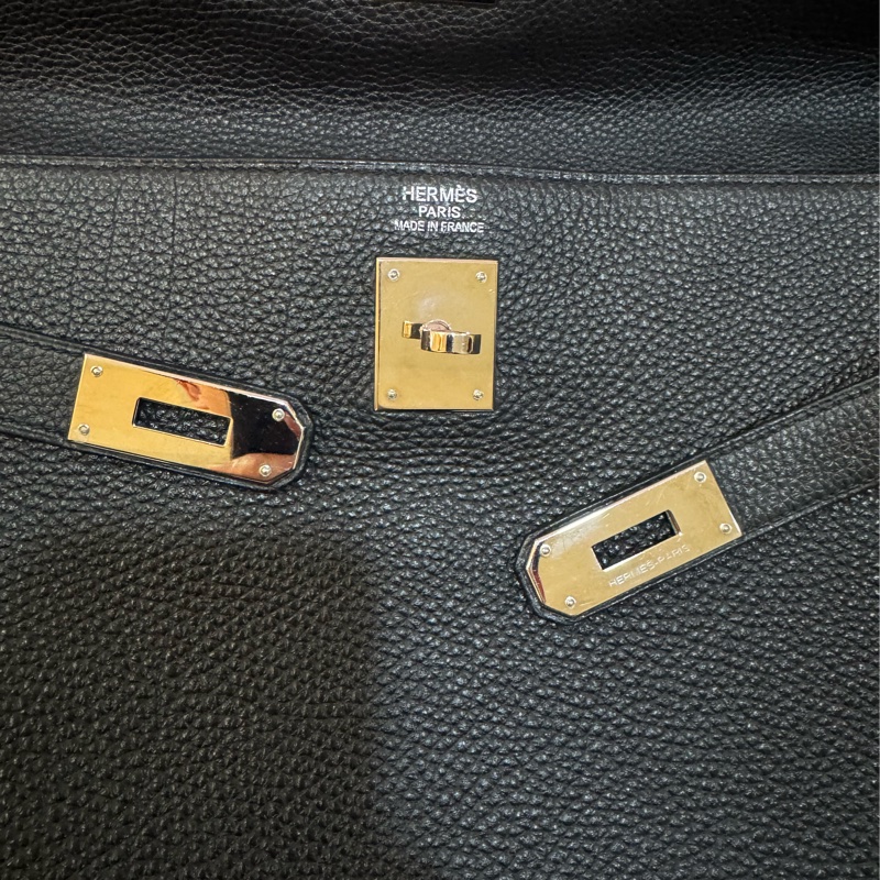 🐎Hermès Kelly 40 黑銀|Togo-16