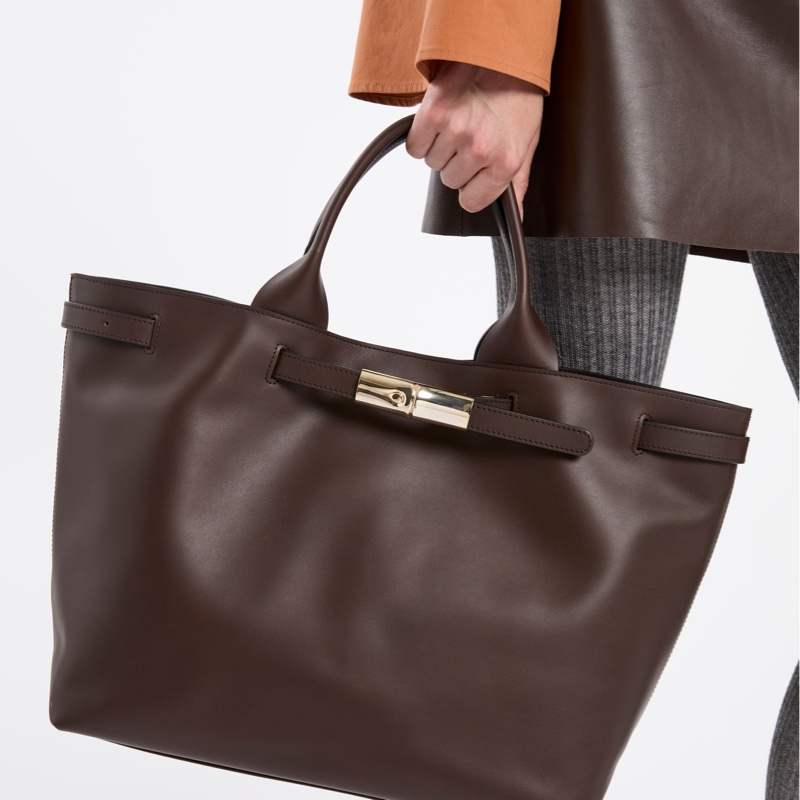 Longchamp LE SMART 肩揹袋 摩卡色 原價45000-6