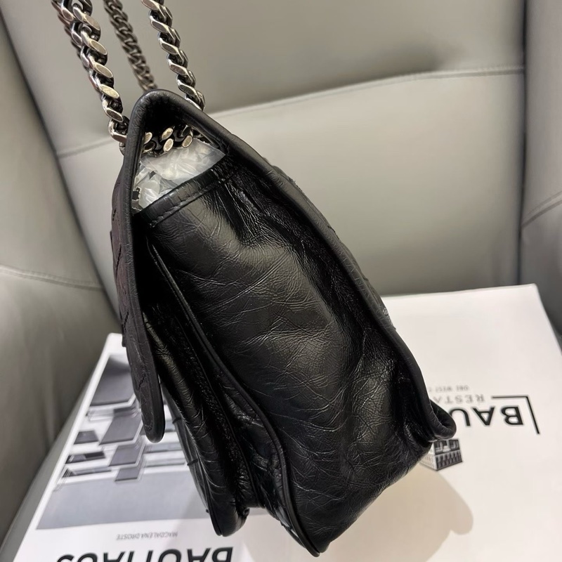 YSL黑銀niki 中號-3