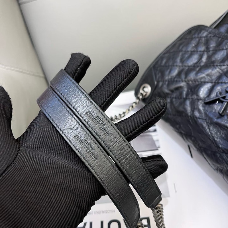 YSL黑銀niki 中號-8