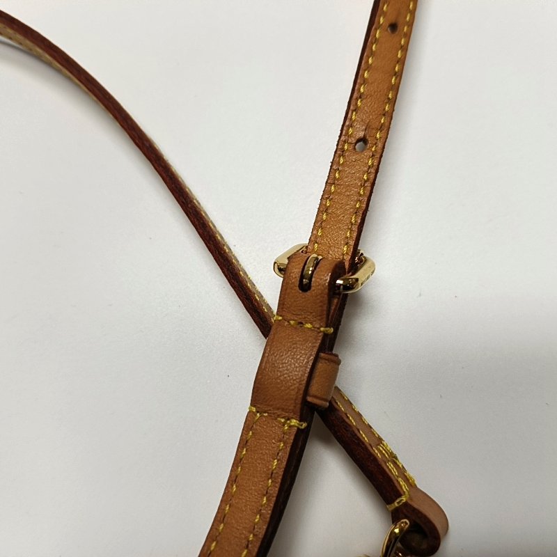 LOUIS VUITTON BOITE CHAPEAU 小號棕色塗層帆布老花圓餅包單肩包手提包斜挎包金色五金可拆卸肩帶-12