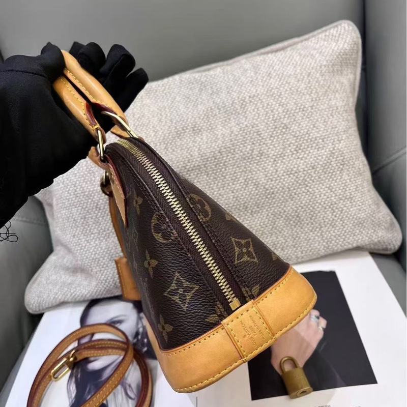 LV 老花alma bb老花貝殼包-2