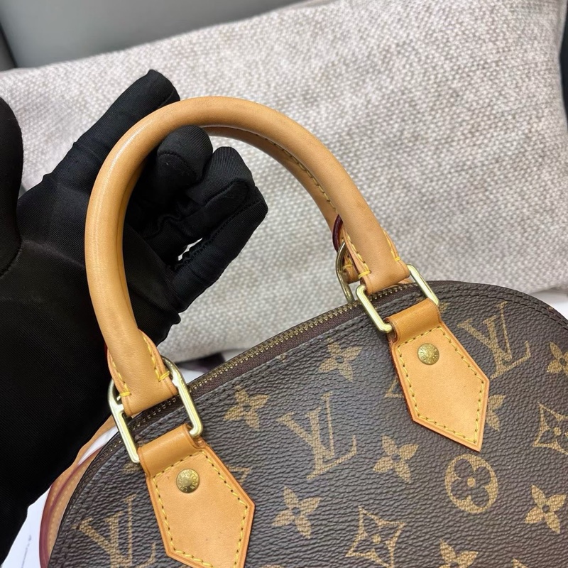 LV 老花alma bb老花貝殼包-7