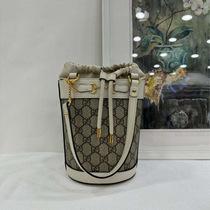古馳GUCCI1955水桶，尺寸14*19*14，成色98/99新，附件塵袋-1