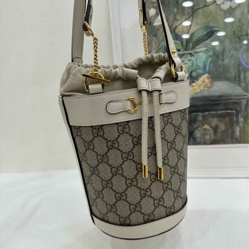古馳GUCCI1955水桶，尺寸14*19*14，成色98/99新，附件塵袋-6