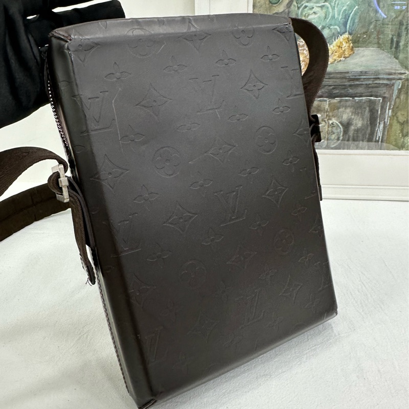 Lv路易威登 中古硬盒子 棕色老花 尺寸19x25-7
