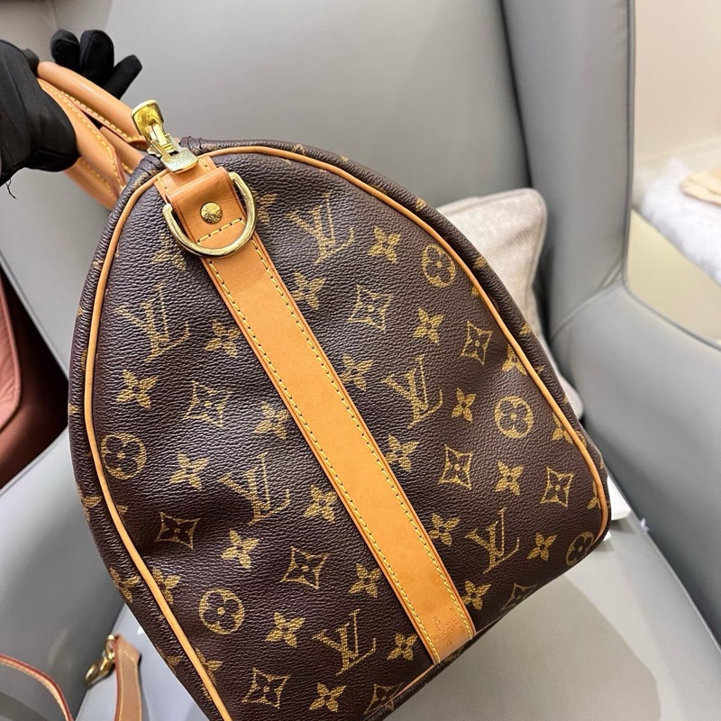 LV keepall老花kp45旅行裝肩帶款-2