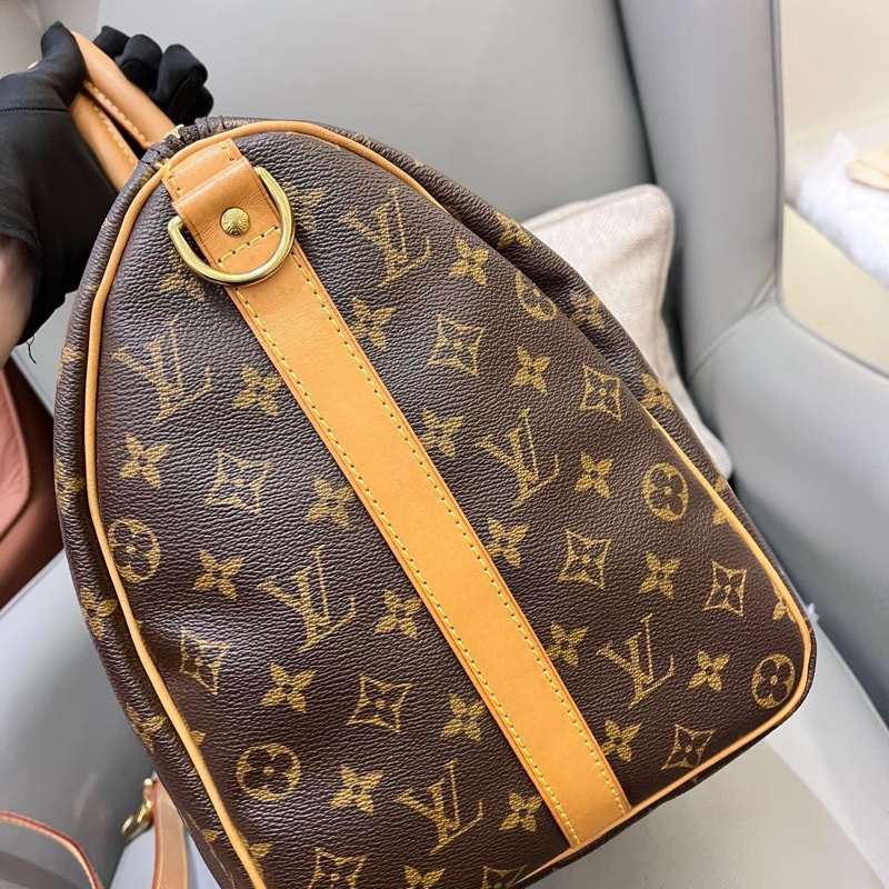 LV keepall老花kp45旅行裝肩帶款-3
