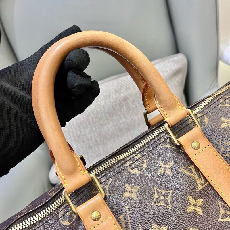 LV keepall老花kp45旅行裝肩帶款-7