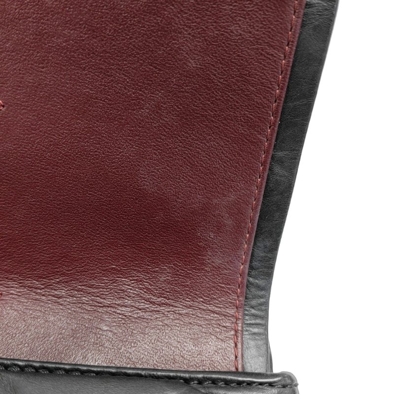 CHANEL 2.55 Maxi超大號黑色牛皮菱格紋絎縫單肩包金色五金15開-12