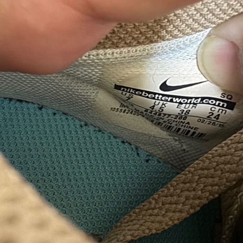 us7 24cm Nike休閒鞋 無盒-5