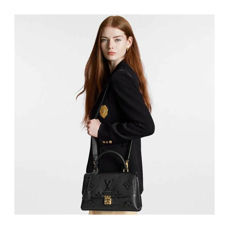 LOUIS VUITTON Madeleine MM Imprint 黑色 M45976-8