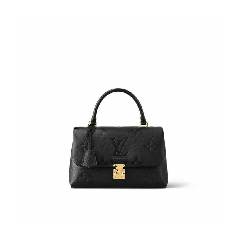 LOUIS VUITTON Madeleine MM Imprint 黑色 M45976-11
