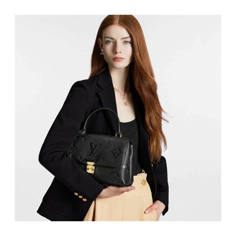 LOUIS VUITTON Madeleine MM Imprint 黑色 M45976-19