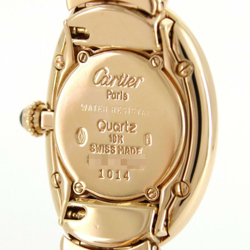 卡地亞 Baignoire YG W15045D8 石英錶-5